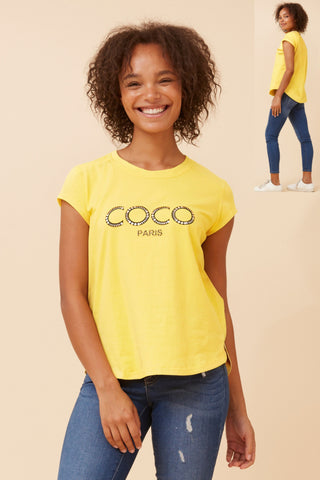 Coco T- Shirt Sunflower
