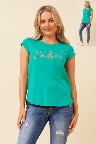 Jadore Tee Jade