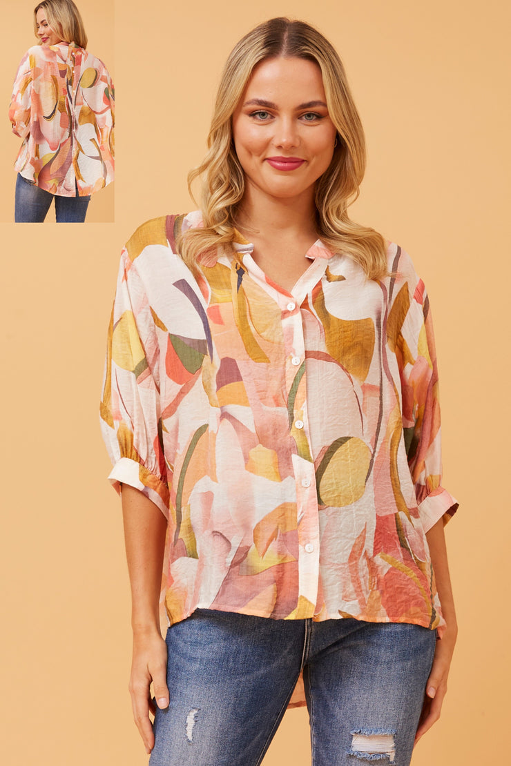 Mellisa Shirt Coral