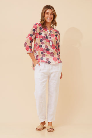 Eliza Shirt Multi Pink