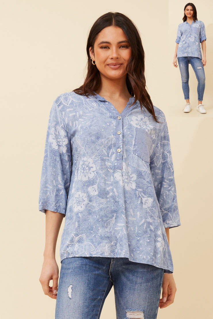 Hudson Shirt Blue