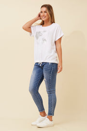 Florence Top White