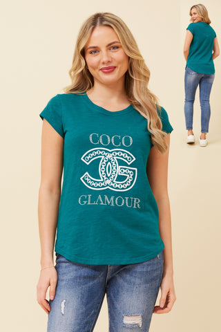 Lucky Tee Emerald Green