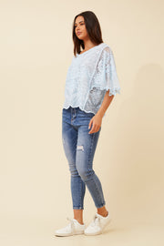 Paula Top Light Blue