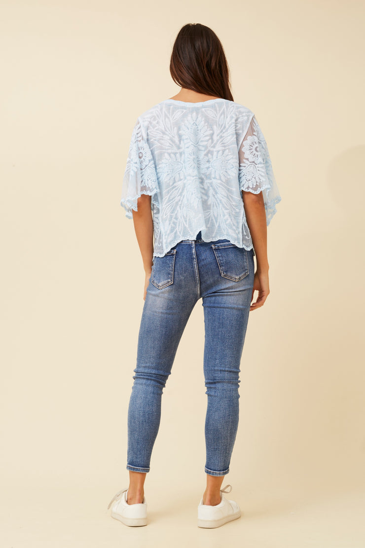 Paula Top Light Blue