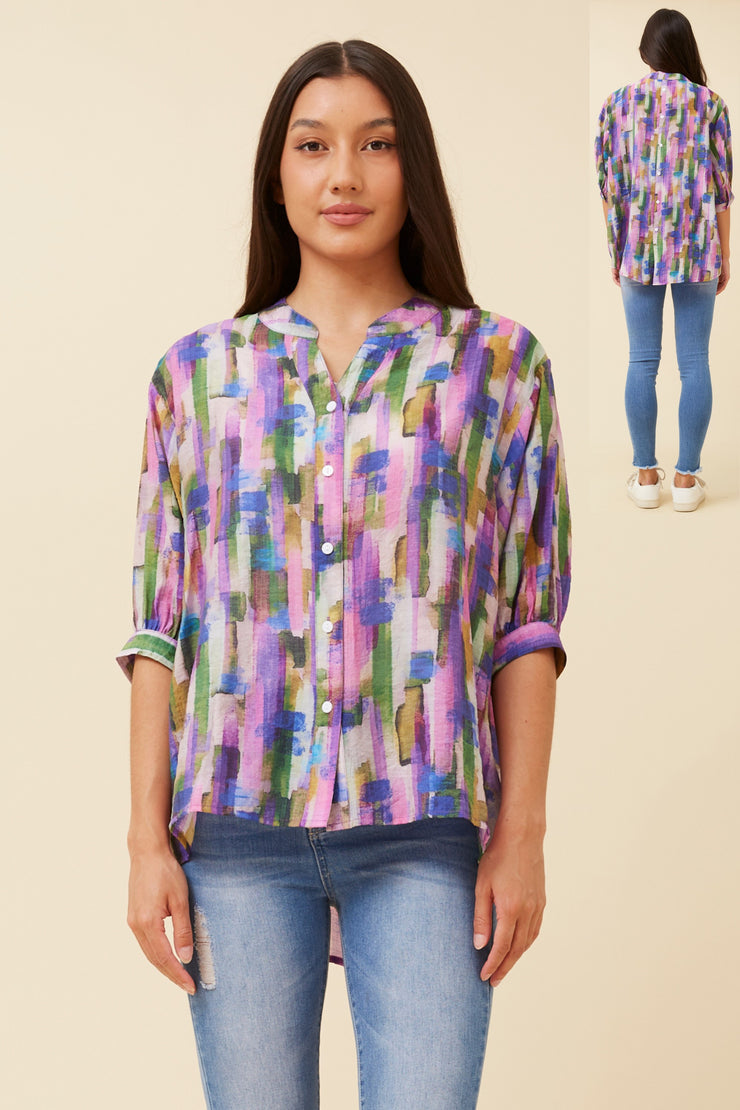 Mellisa Shirt Multi/Green