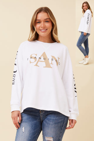 Tammy Pullover White