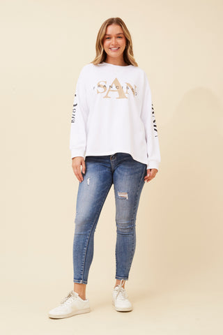 Tammy Pullover White