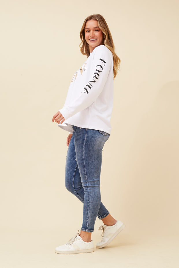 Tammy Pullover White