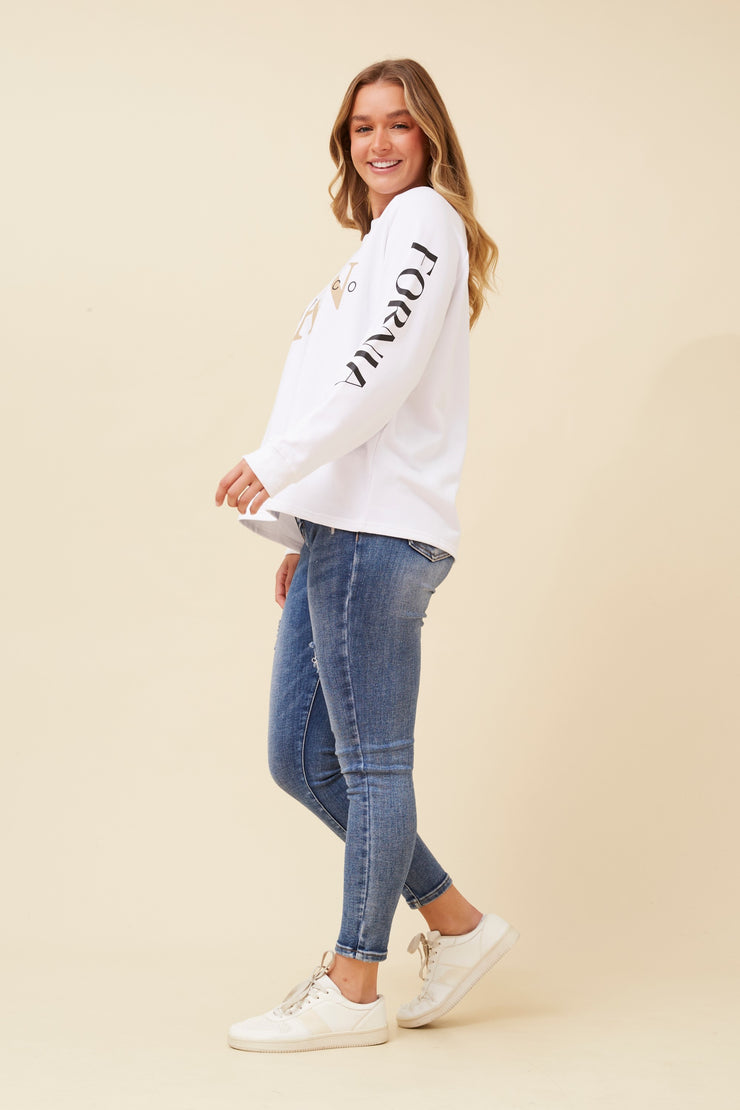 Tammy Pullover White