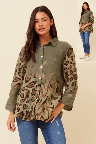 Rena Shirt Khaki Style T522877
