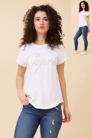 Stevie T-Shirt White