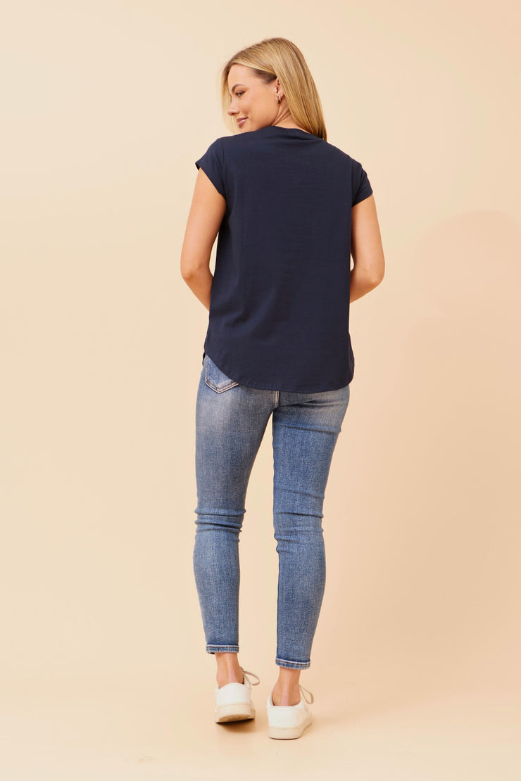 Coco T- Shirt Navy