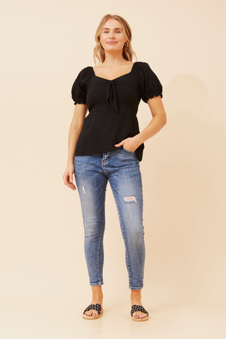 Sallie Top Black