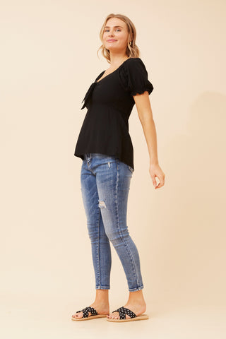 Sallie Top Black