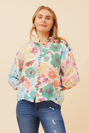 Paula Shirt Multi/Green