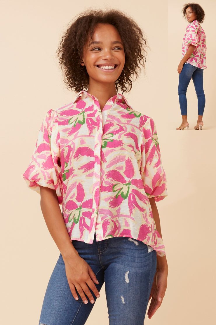 Sandy Shirt Multi/Pink