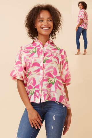 Sandy Shirt Multi/Pink