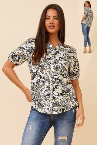 Laura Shirt Multi Black