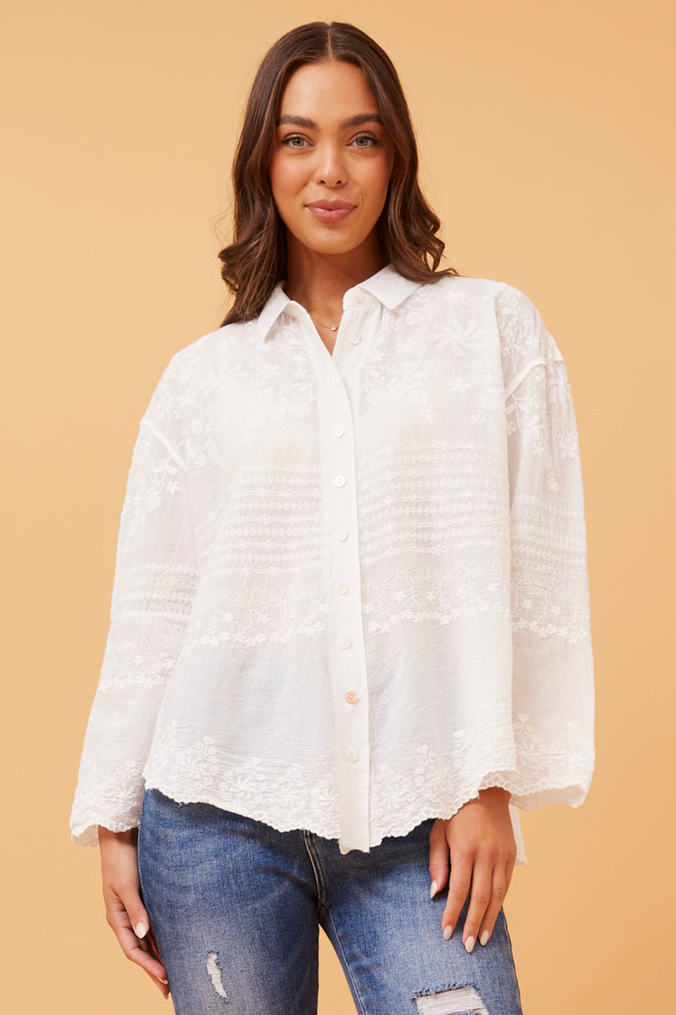 Sammy Lace Shirt