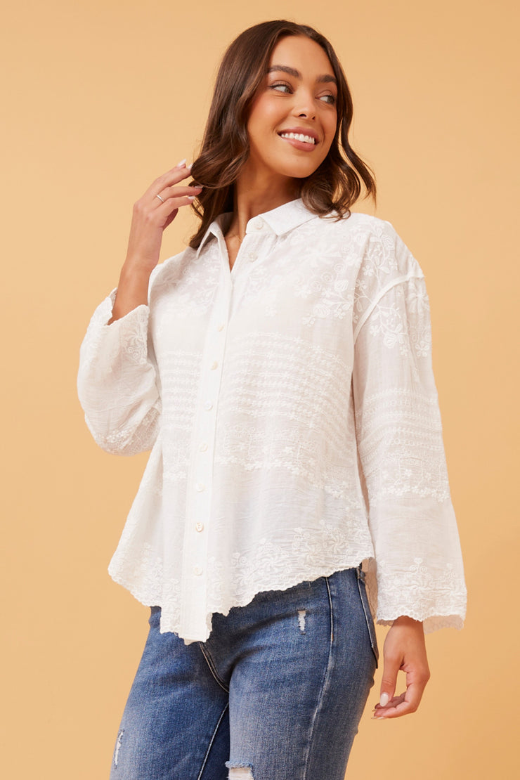 Sammy Lace Shirt