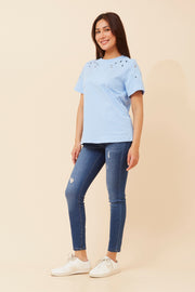 Quinn T-Shirt Blue