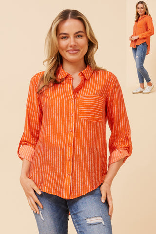 Cleo Shirt Orange